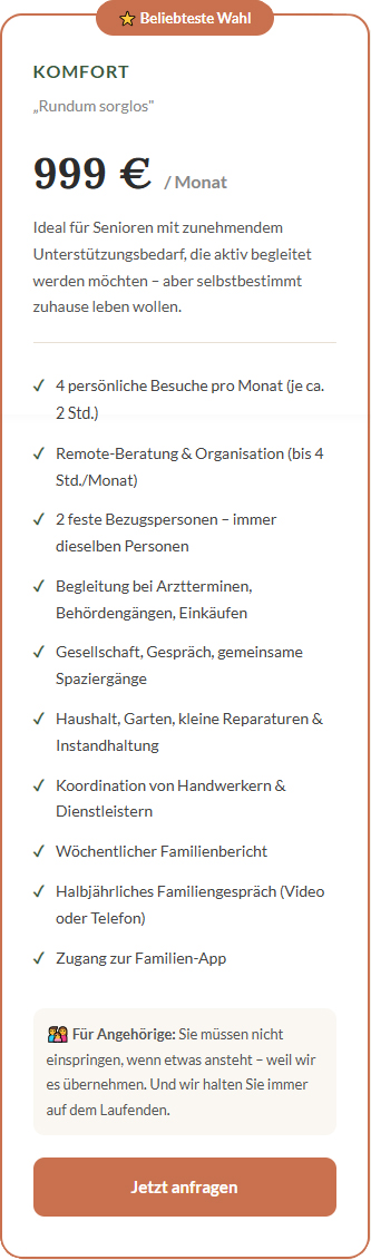 KomfortPaket B